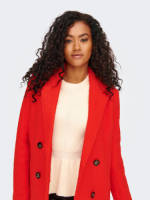 Only coat ONLPIPER rood