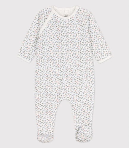 Petit Bateau Bedrukte pyjama in molton