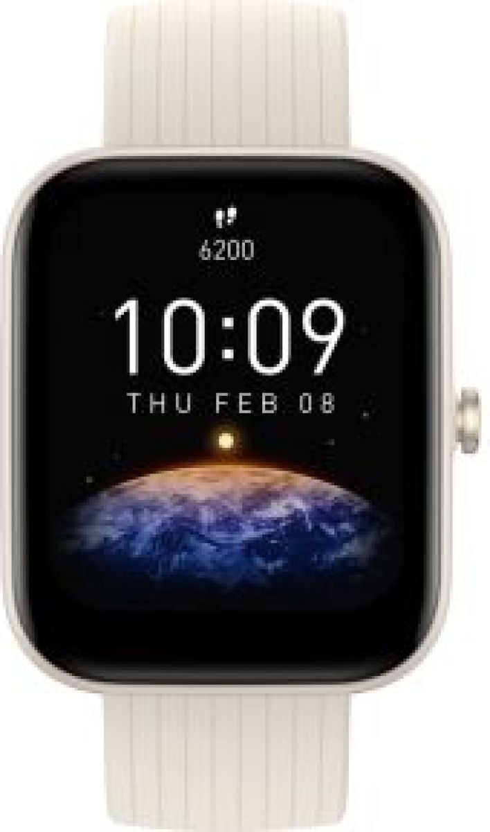 Amazfit Bip 3 Pro 4,29 cm (1.69 ) 44 mm TFT Crème GPS