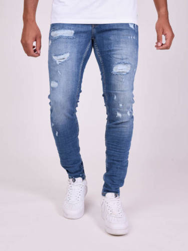 Project X Paris slim fit jeans stonewashed