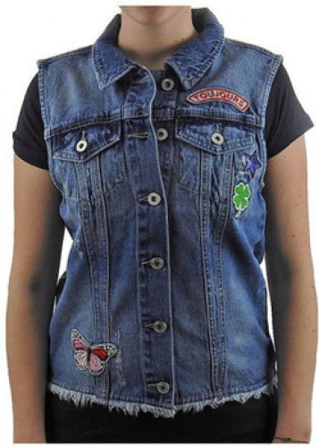 T-shirt Only  Catty Patch Denim