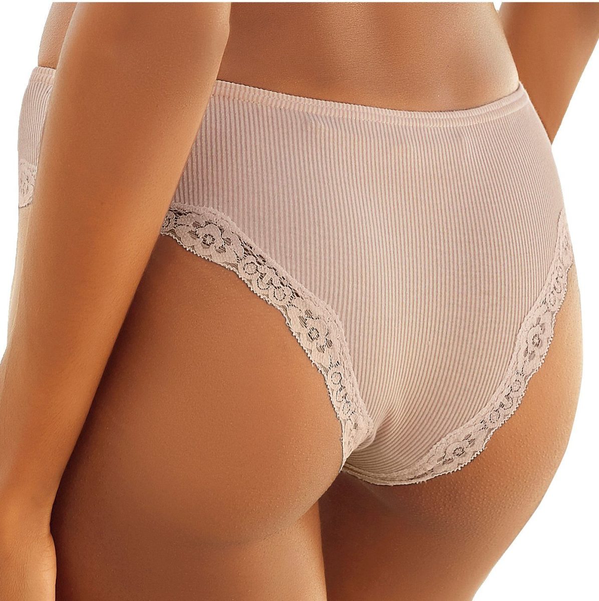 s.Oliver RED LABEL Beachwear Hipster in modieuze ribkwaliteit (2 stuks)