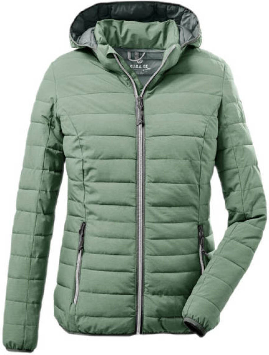 G.I.G.A. DX gewatteerde outdoor jas Uyaka groen