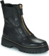 Gabor Bikerboots met contrast-doorstiknaad