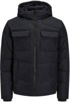 Jack & Jones gewatteerde jas JJBRADY black