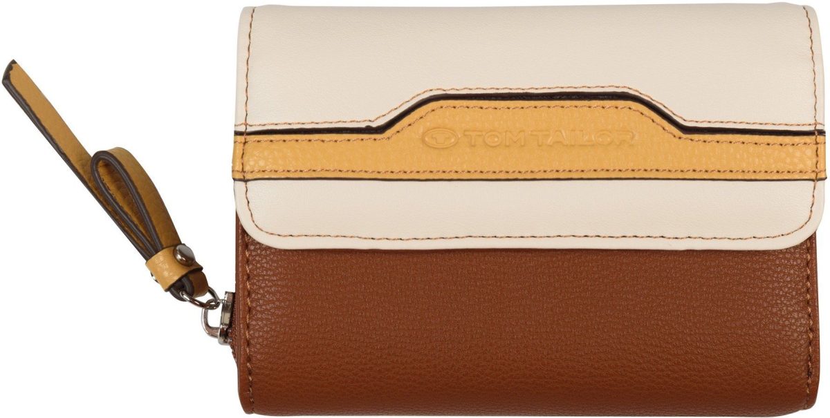 Tom tailor Portemonnee JULE Medium flap wallet in praktisch formaat