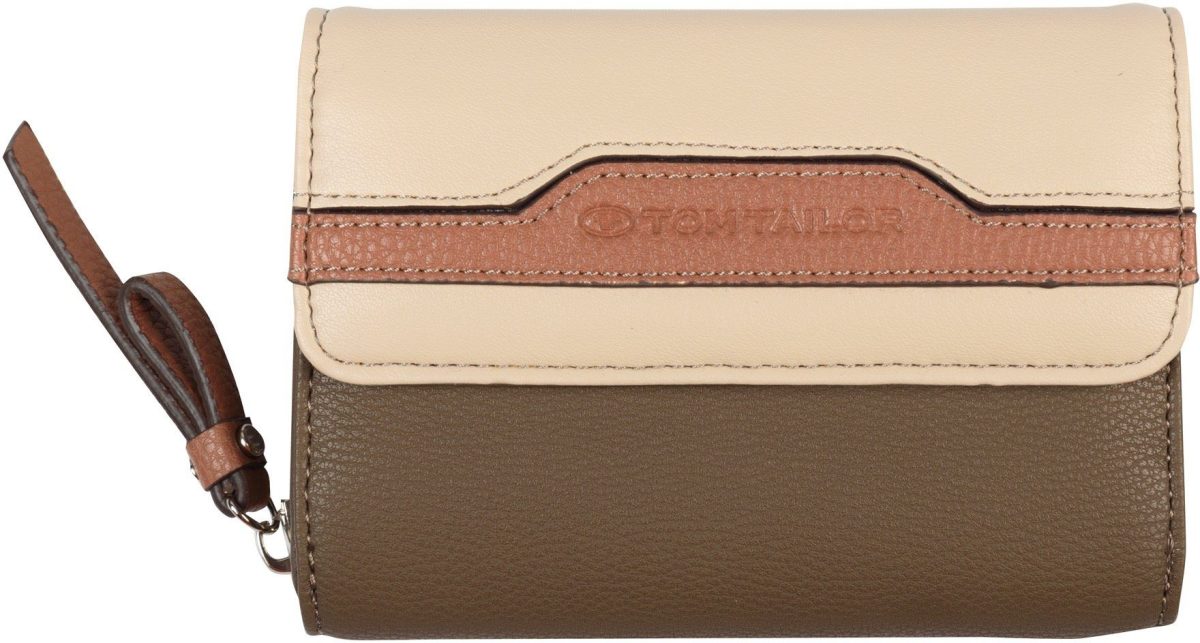 Tom tailor Portemonnee JULE Medium flap wallet in praktisch formaat