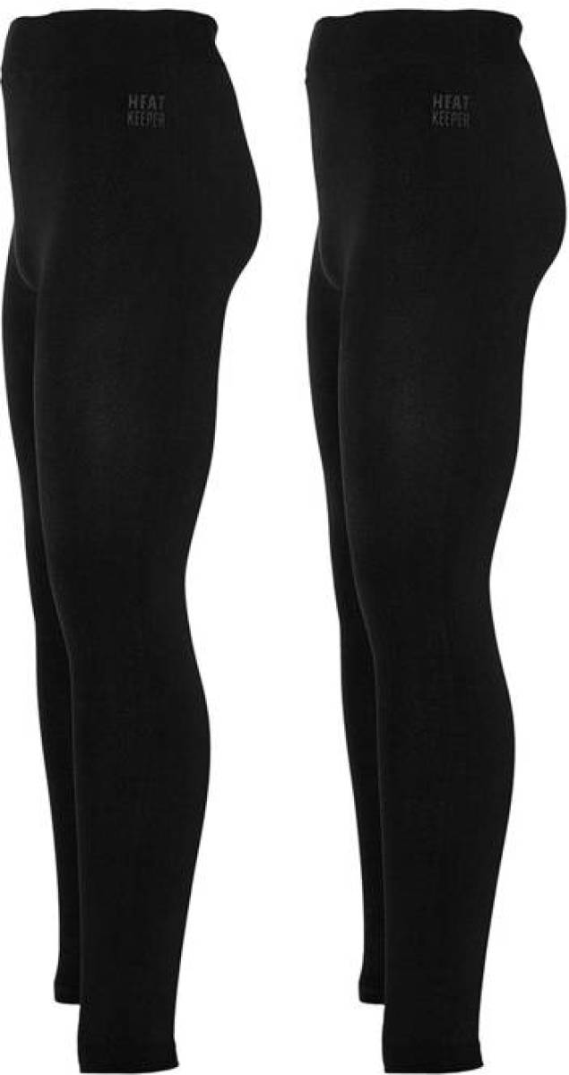 Heatkeeper thermo legging - set van 2 zwart