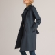 La Redoute Collections Lange trenchcoat met knoopsluiting