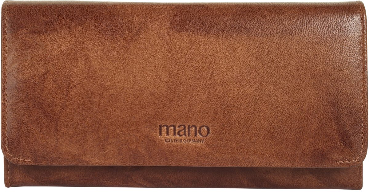 MANO Portemonnee echt leder (1-delig)