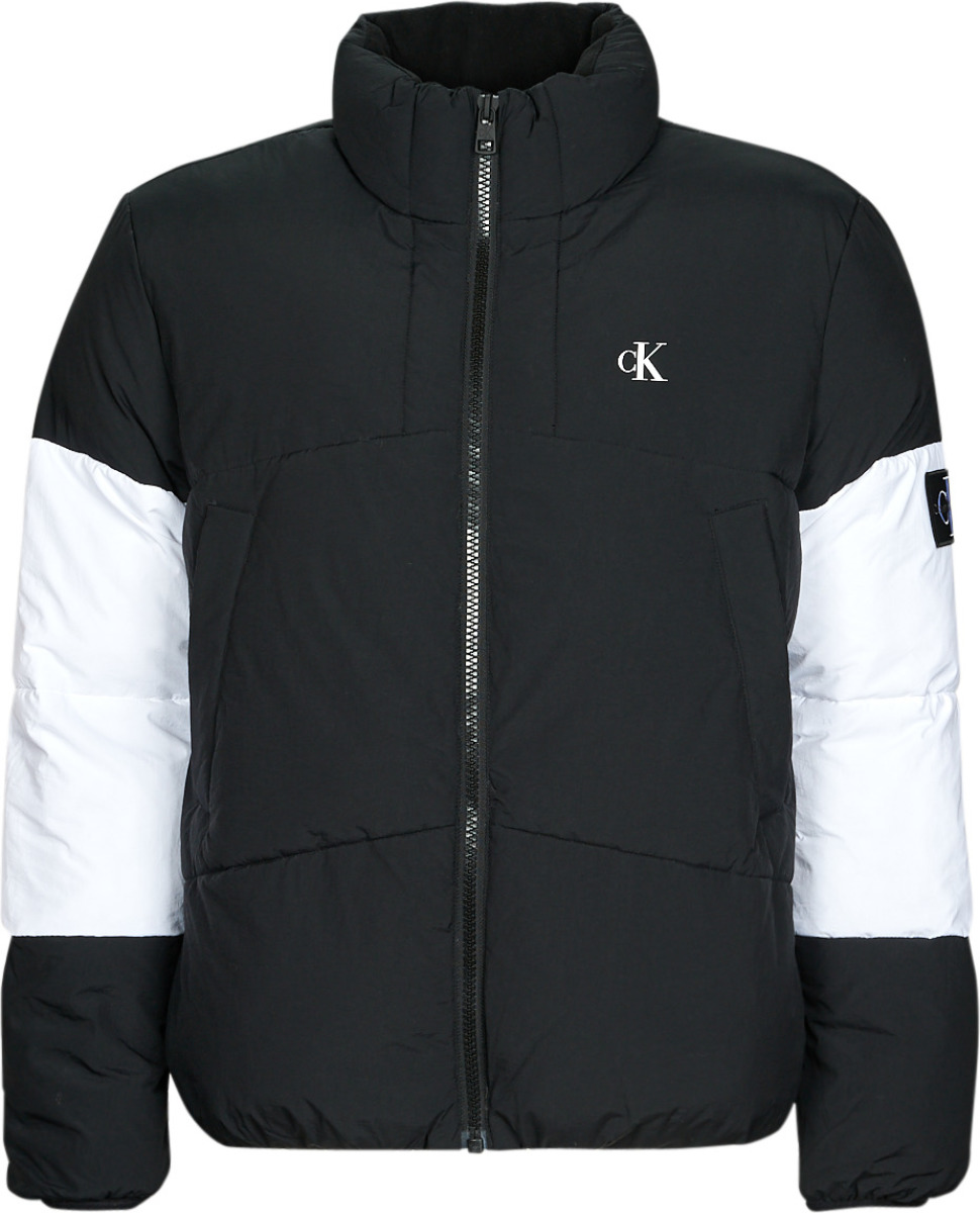 Donsjas CALVIN KLEIN JEANS  NON-DOWN COLORBLOCK PUFFER