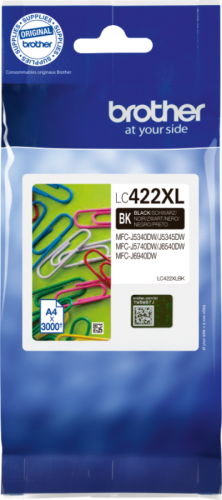 Brother LC-422XL Cartridge Zwart