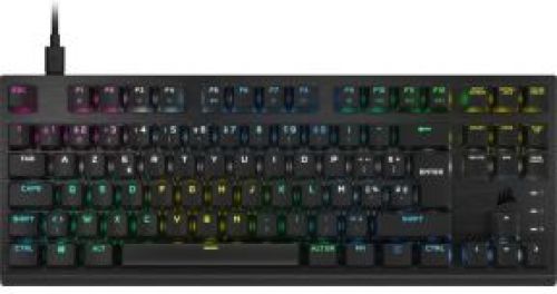 Corsair K60 PRO TKL RGB Optical-Mechanical Gaming Keyboard - BE Azerty - Backlit RGB LED - Corsiar O