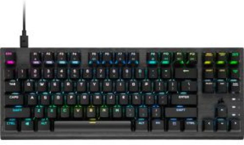 Corsair K60 PRO TKL RGB Optical-Mechanical Gaming Keyboard - US Qwerty - Backlit RGB LED - Corsiar O