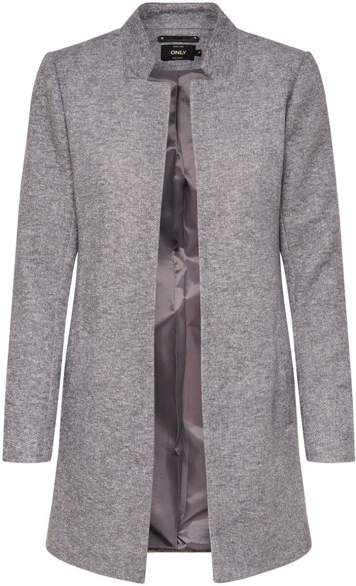 Only Effen Blazer Dames Grijs