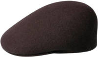 Kangol wollen flatcap donkerbruin