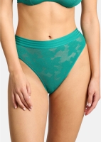 Sans Complexe Slip hoge taille, in kant Jade