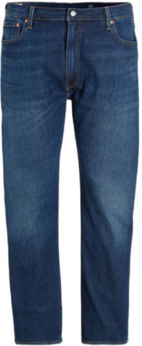 Levi's Big and Tall tapered fit jeans 502 Plus Size dark indigo