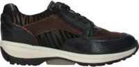 Xsensible Lucca Sneaker  Zwart/Bruin