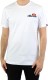 Ellesse regular fit T-shirt Voodoo met logo wit