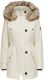 Only Lange Parka Dames White