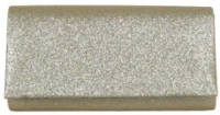 Bulaggi clutch met glitters champagne