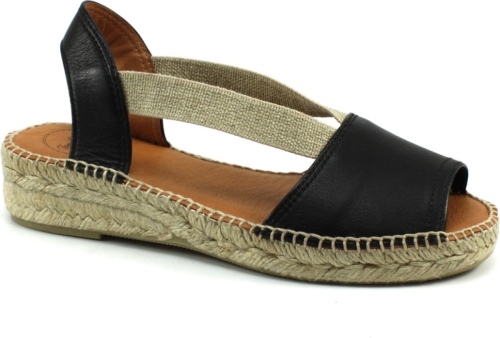 Toni pons Etna leren sandalen zwart
