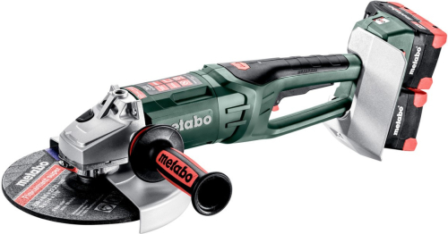 Metabo Accu-haakse slijper | WPB 36-18 LTX BL 24-230 QUICK | LiHD 8,0 Ah accu (4 st) en ASC 145 Duo supersnellader