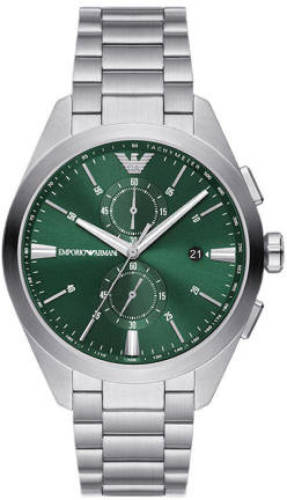 Emporio Armani horloge AR11480 zilverkleurig