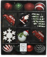 Decoris kersthanger Mixbox (set van 25)
