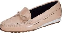 Mocassin met karakteristieke mocassinnaad Liva Loop Beige