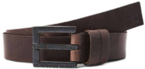 G-star Raw leren riem Duko bruin