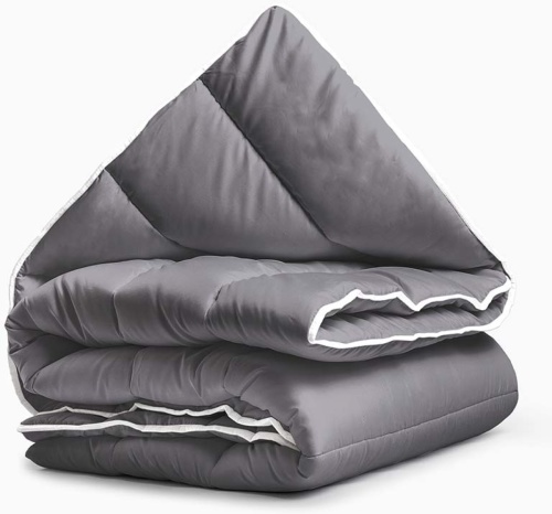 Sleeptime Lazy Dekbed Kleur: Antraciet, 140 x 200 cm