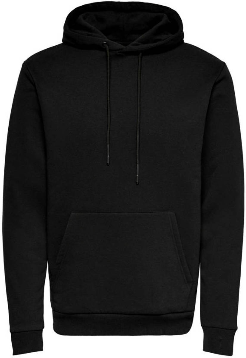 ONLY & SONS hoodie zwart