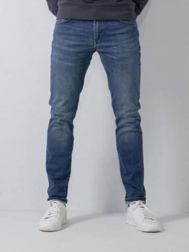 Petrol Industries slim fit jeans Seaham met riem cloudy sky