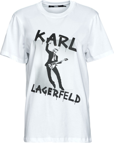T-shirt Korte Mouw Karl Lagerfeld  KARL ARCHIVE OVERSIZED T-SHIRT