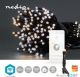 Nedis SmartLife Decoratieve LED | Koord | Wi-Fi | Warm tot koel wit | 100 LED's | 10.0 m | Android© / IO