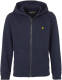 Lyle & Scott sweatvest met capuchon donkerblauw