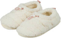 Apollo teddy pantoffels ecru