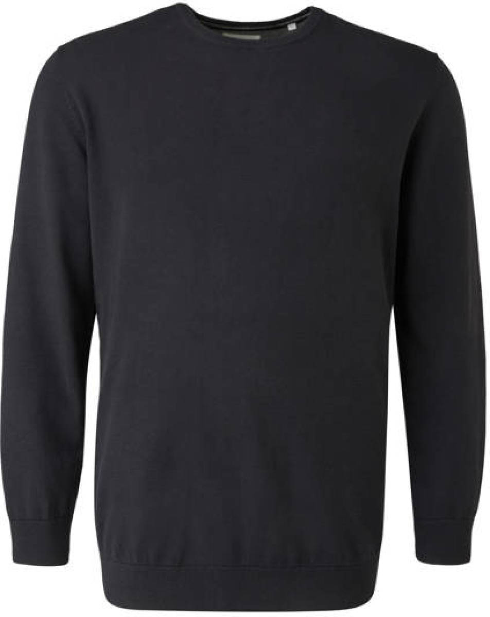 s.Oliver Big Size trui Plus Size zwart