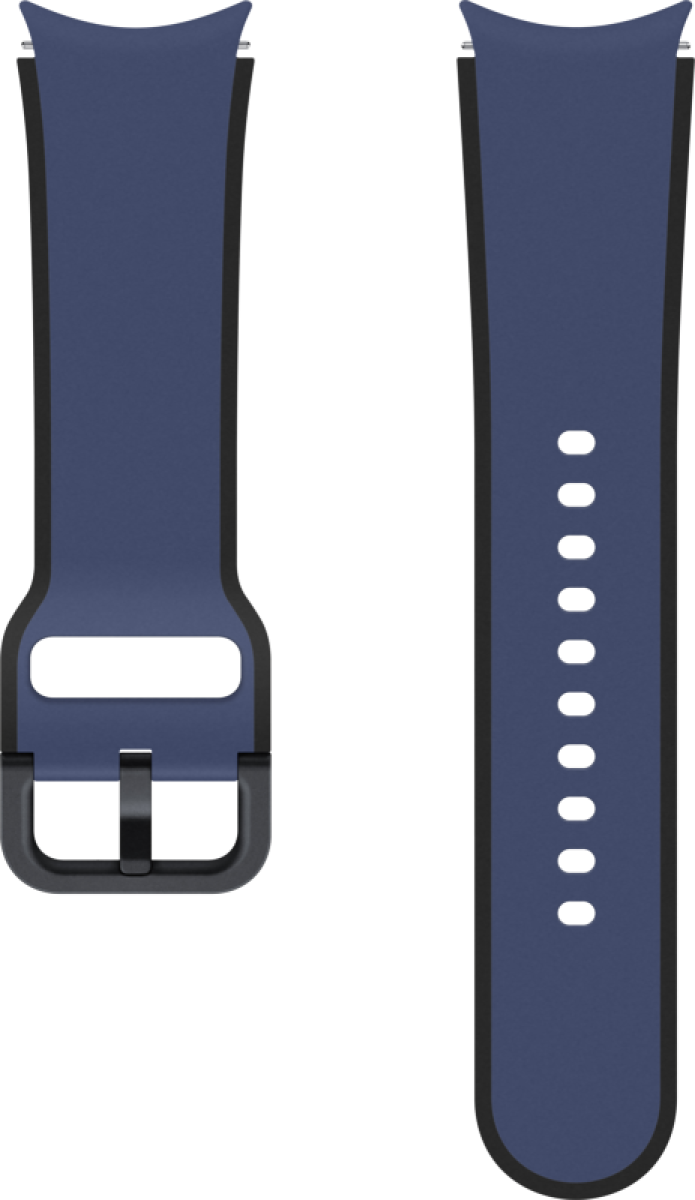 Samsung Siliconen Two-tone Sport Bandje Blauw S/M 20mm