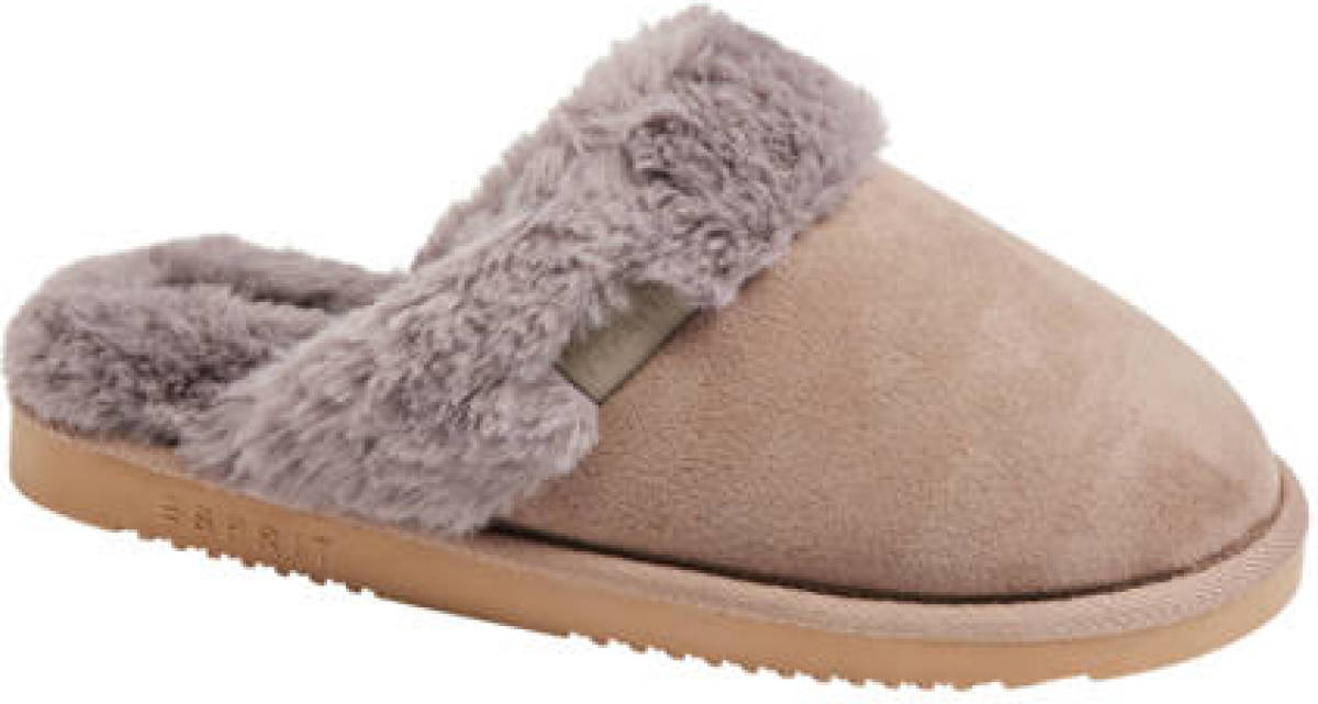 vanHaren pantoffels grijs