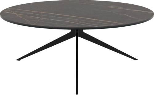 Goossens Excellent Salontafel Cipressen, Rond 80 cm, 32 cm hoog