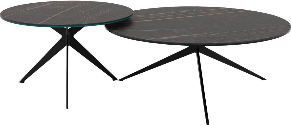 Goossens Excellent Salontafel Cipressen, Set van 2