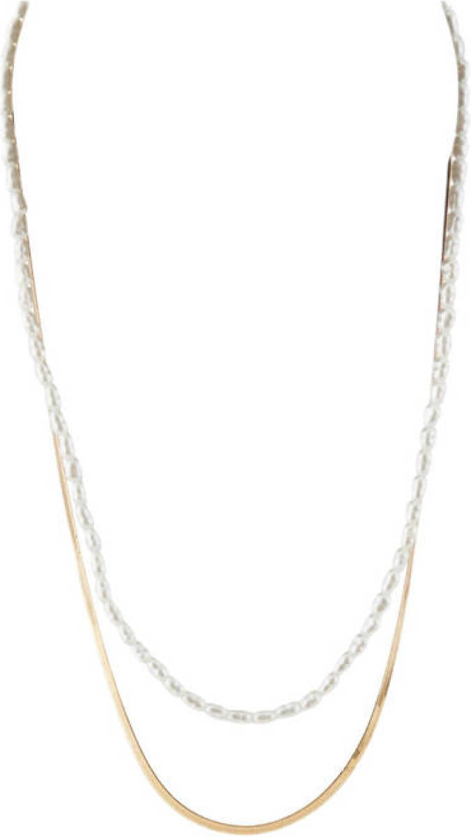 PIECES gelaagde ketting PCNELTUNU goudkleurig