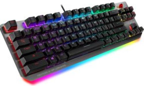 Asus ROG Strix Scope NX TKL toetsenbord USB Zwart, Grijs