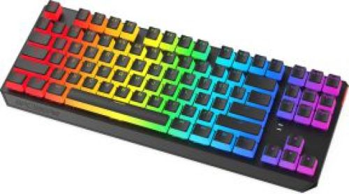 Silentium SPC Gear GK630K Tournament Kailh Blue RGB Pudding Edition toetsenbord USB QWERTY Engels Zwart