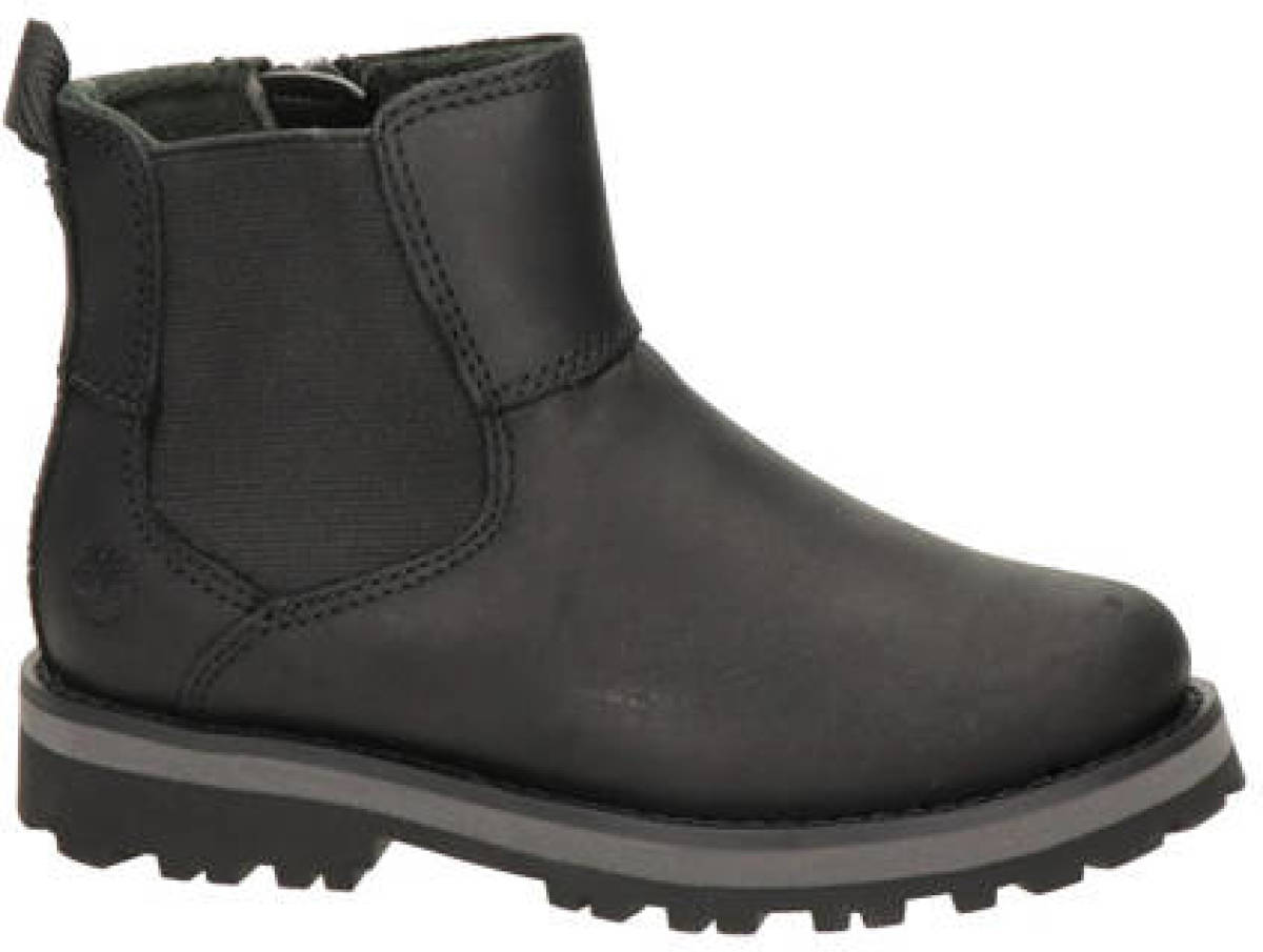 Timberland Courma Kid nubuck enkelboots zwart