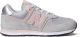 New balance 574 sneakers lichtgrijs/lichtroze