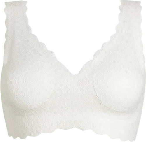 MAGIC Bodyfashion bh zonder beugel Dream Lace wit